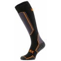 Slidinėjimo kojinės Relax Carve Black/Orange