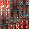 Atomic Redster Doubledeck SL (Red) – Slalomo Slidės (159 cm / 165 cm)