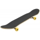 Meow Sticker Pile Skateboard (8" – White)