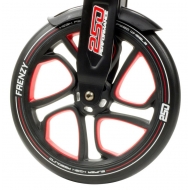 250MM Frenzy miesto paspirtuko ratai Black/Red
