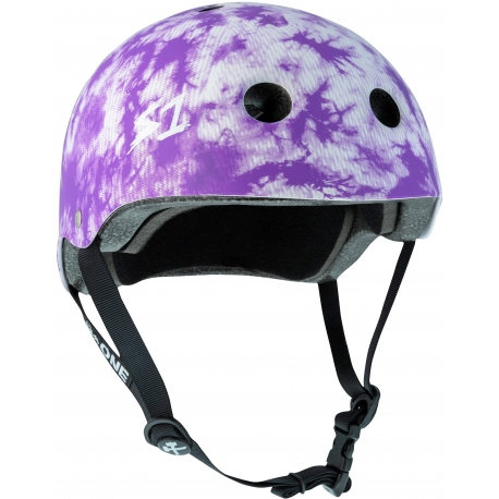 S-One V2 Lifer helmet Purple Tie Dye