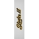 Slides.lt Longboard grip 11" Transparent Line