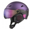 Slidinėjimo Šalmas Su Skydeliu (2 lęšiai) Relax Stealth Visor Violet/Black