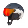 Slidinėjimo Šalmas Su Skydeliu (2 lęšiai) Relax Stealth Visor Blue/Black