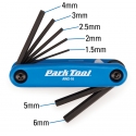 Tool Metric Folding Hex Wrench Set