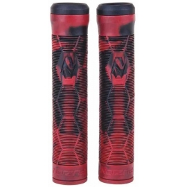 Fuzion HEX grips Black/Red Swirl