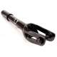 Fuzion steel fork IHC black