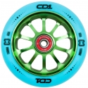110MM CORE CD1 Pro Wheel (Blue/Lime)