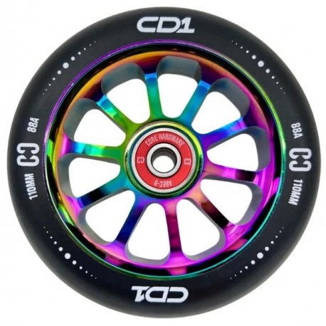 110MM CORE CD1 Pro Wheel (Black/Neochrome)