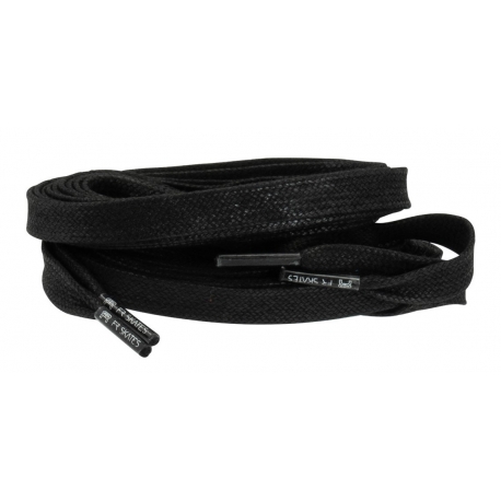 FR - vaškuoti riedučių raišteliai Black 180CM