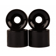 D Street Wheels Cent 78A Unprinted (4 pack) Black 59MM