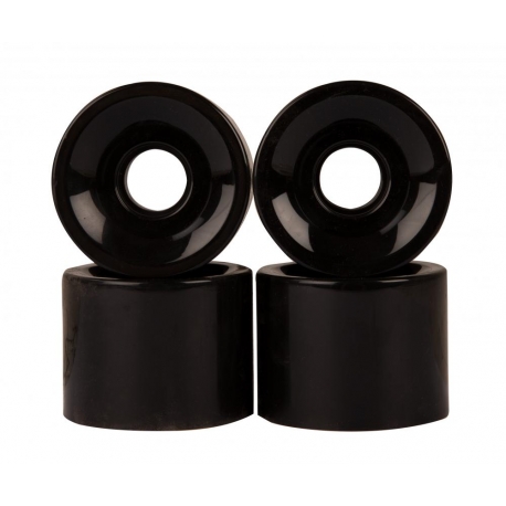 D Street Wheels Cent 78A Unprinted (4 pack) Black 59MM
