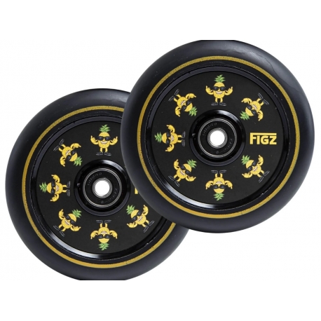 110MM Figz Wheels 2-pack Tropical