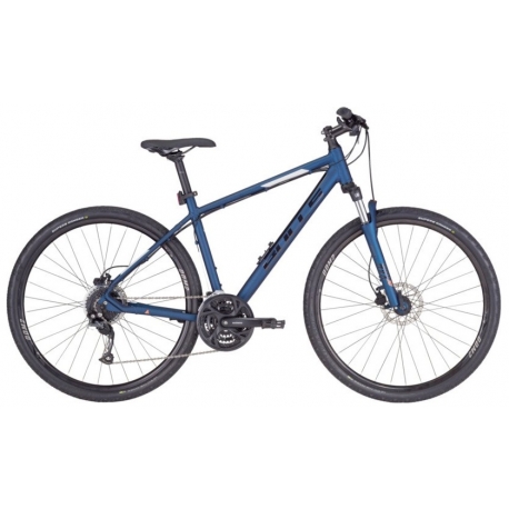 Dviratis 28" Bulls Crossbike 2 vyr. 27g mėlynas 54cm