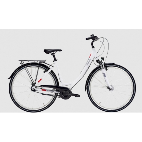 Dviratis 28" Pegasus Avanti 7g wave baltas 45/50cm
