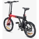 Dviratis 20" elektrinis sulankstomas Engwe P20 250W olimpyc raudonas