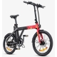 Dviratis 20" elektrinis sulankstomas Engwe P20 250W olimpyc raudonas
