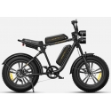 Dviratis 20" elektrinis Engwe M20 750W dviguba baterija juodas