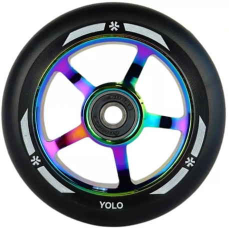 100MM Union Yolo Pro Wheel Black/Neochrome
