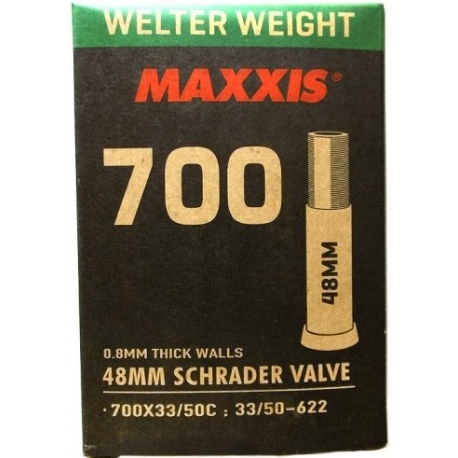 Dviračio kamera Maxxis 700 x33/50C Schrader 48mm