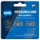 Grandines sujung. KMC Missing Link 9R EPT Silver