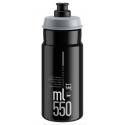 Gertuvė Elite Jet Black Grey logo 550ml