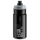 Gertuvė Elite Jet Black Grey logo 550ml