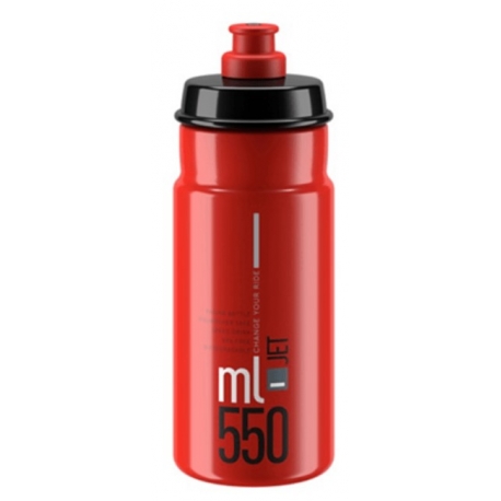 Gertuvė Elite Jet Red Grey Logo 550ml