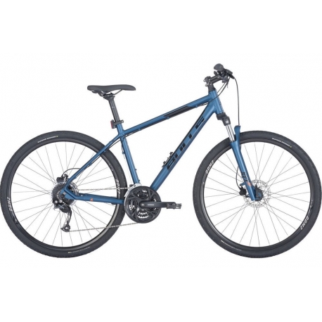 Dviratis 28" Bulls Crossbike 2 vyr.27g mėlynas