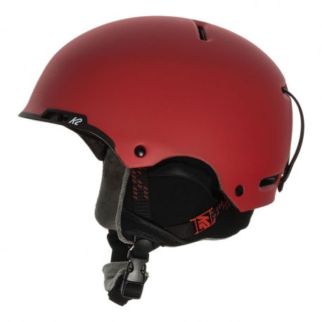 Slidinėjimo šalmas K2 Stash Red EKSPOZICINIS