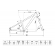 Dviratis Kellys Marc 50 Yellow 24"