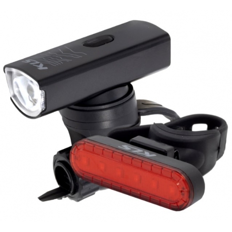 Žibintų komplektas KLS Glo 350 USB
