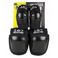 187 Combo Pack Knee & Elbow Black