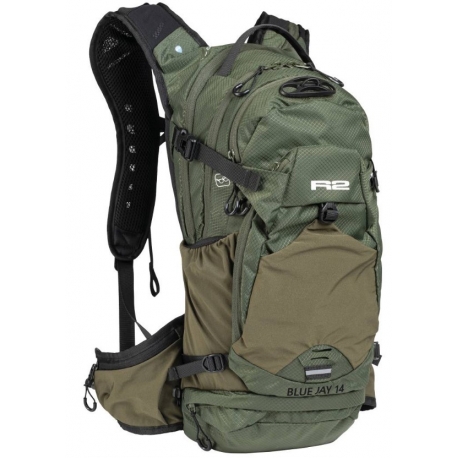R2 backpack BLUE JAY khaki green