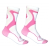 FR - Nano Sportinės kojinės White/Pink
