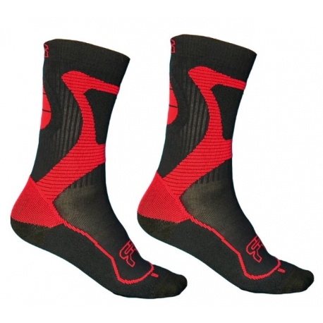 FR - Nano Sportinės kojinės Black/Red