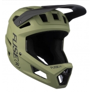 Fuse Omega Fullface BMX Helmet (Olive)