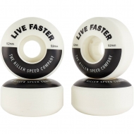 Riedlentės ratukai Killer Classic Cut 4vnt/52mm